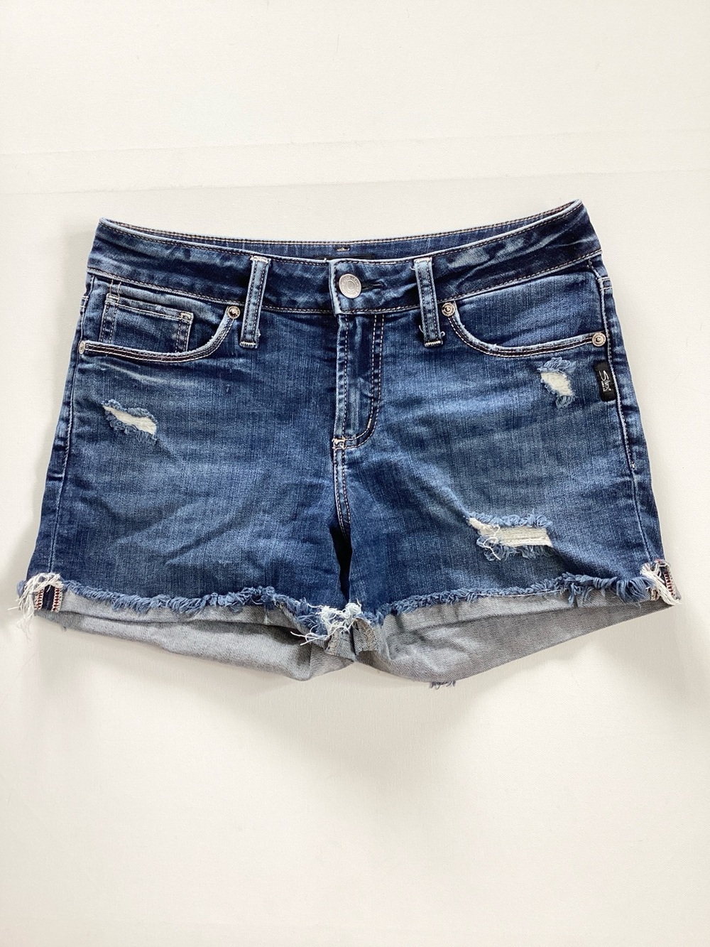 Silver Suki Jean Shorts